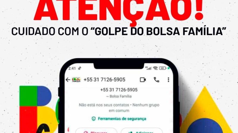 Governo Federal alerta sobre golpe do Bolsa Família