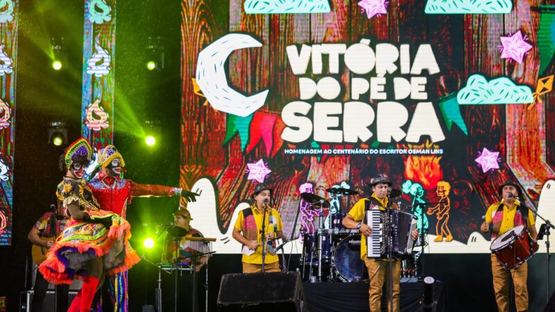 Vitória do Pé de Serra abre programação do palco principal com grandes shows