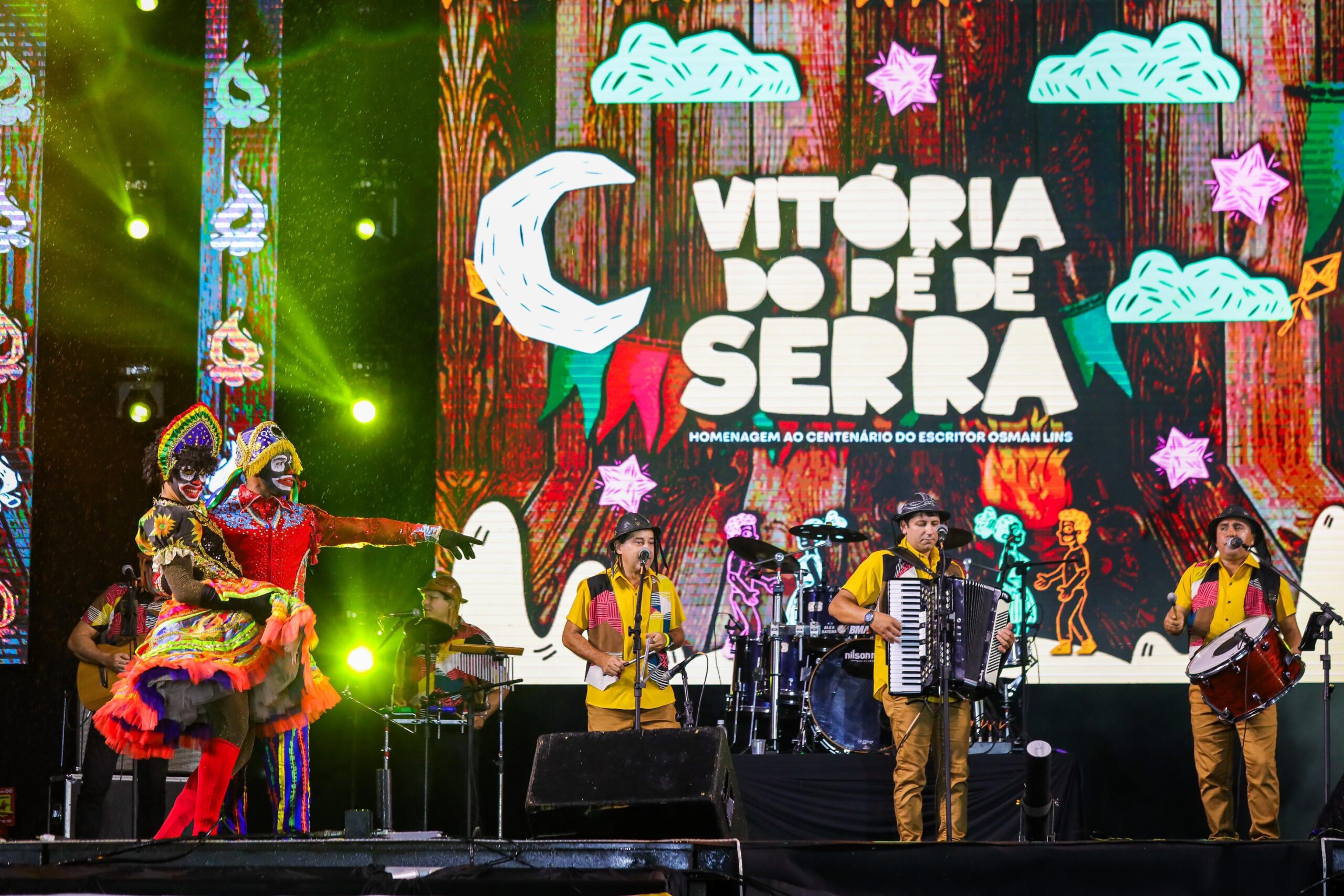 Vitória do Pé de Serra abre programação do palco principal com grandes shows