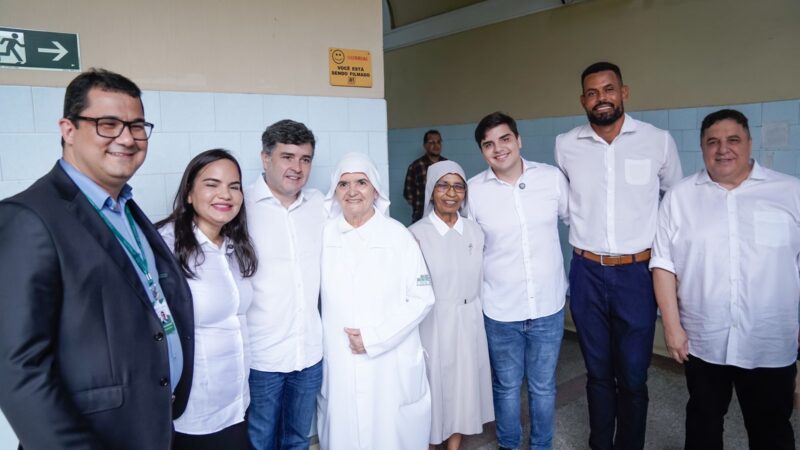 Deputado federal Eduardo da Fonte visita o Hospital da Santa Casa de Misericórdia do Recife