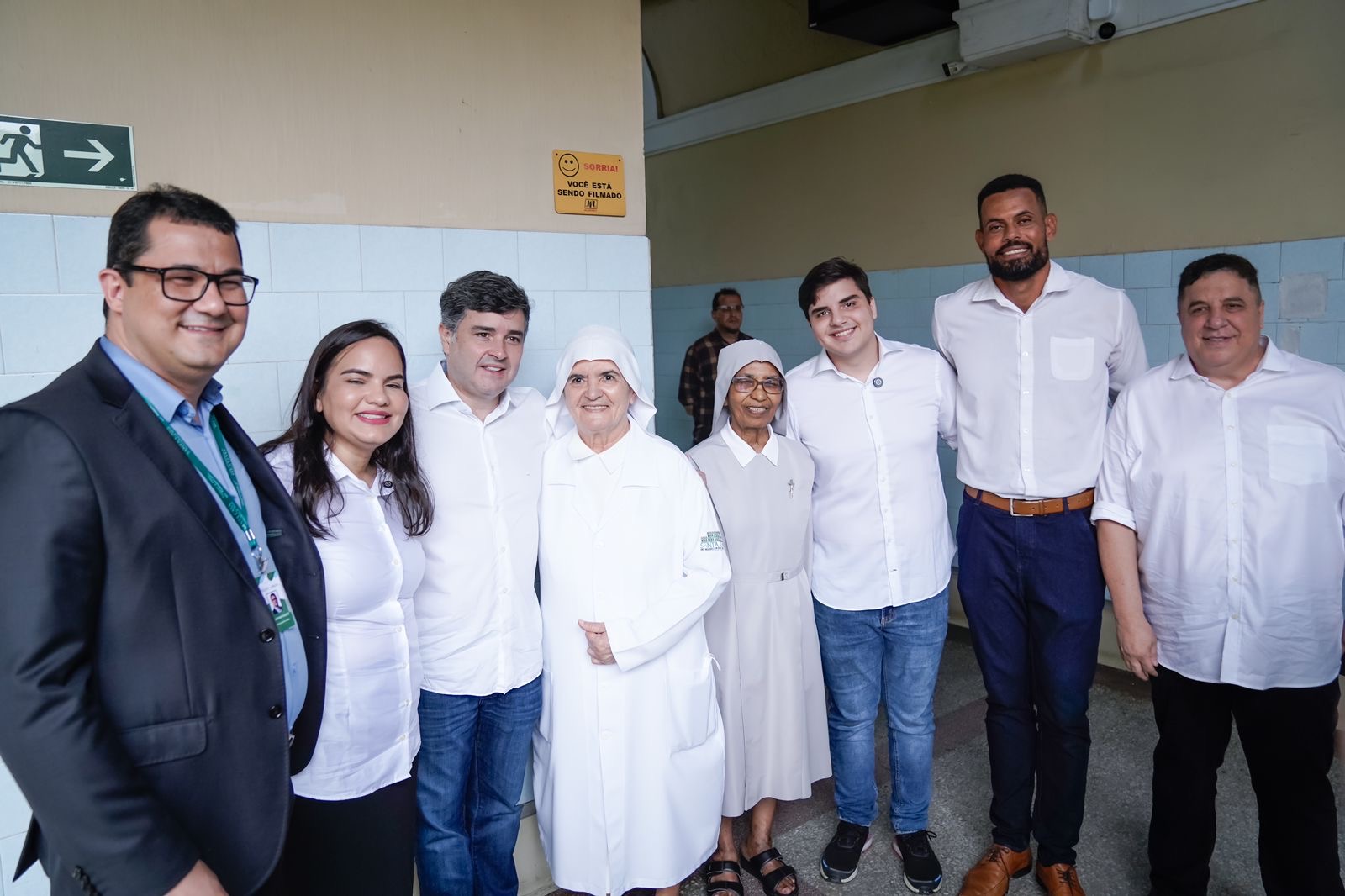 Deputado federal Eduardo da Fonte visita o Hospital da Santa Casa de Misericórdia do Recife