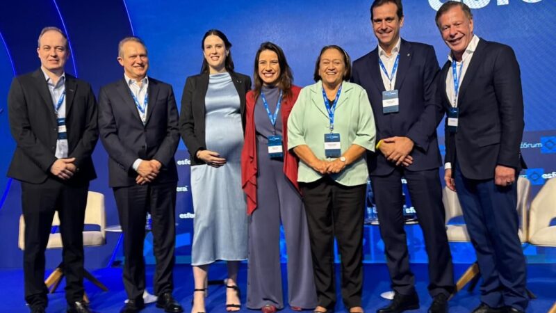 Em debate sobre sustentabilidade do Brasil, governadora Raquel Lyra destaca iniciativas de Pernambuco para transição econômica