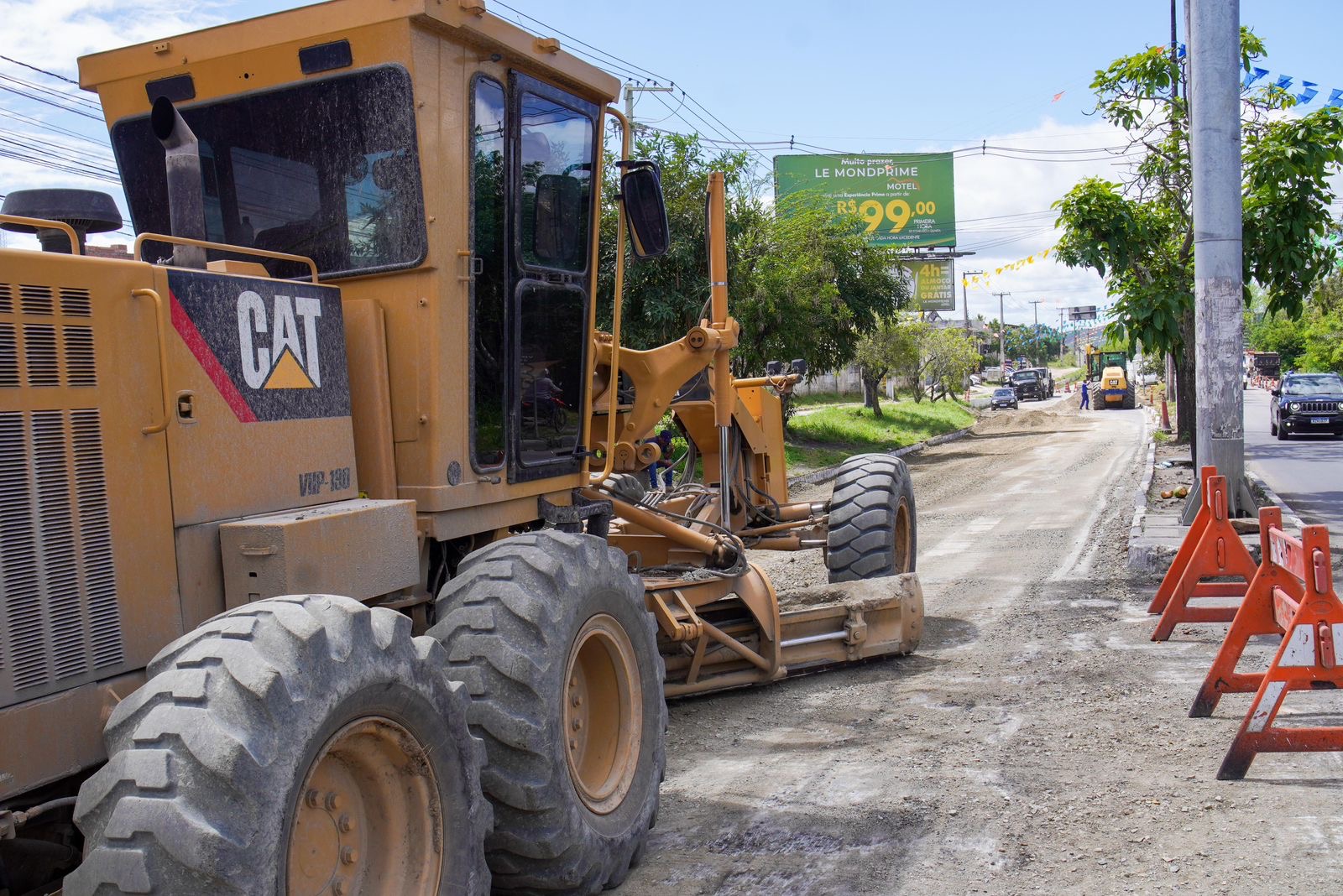 Caruaru: Revitalização da Avenida José Rodrigues de Jesus passa de 50% de execução