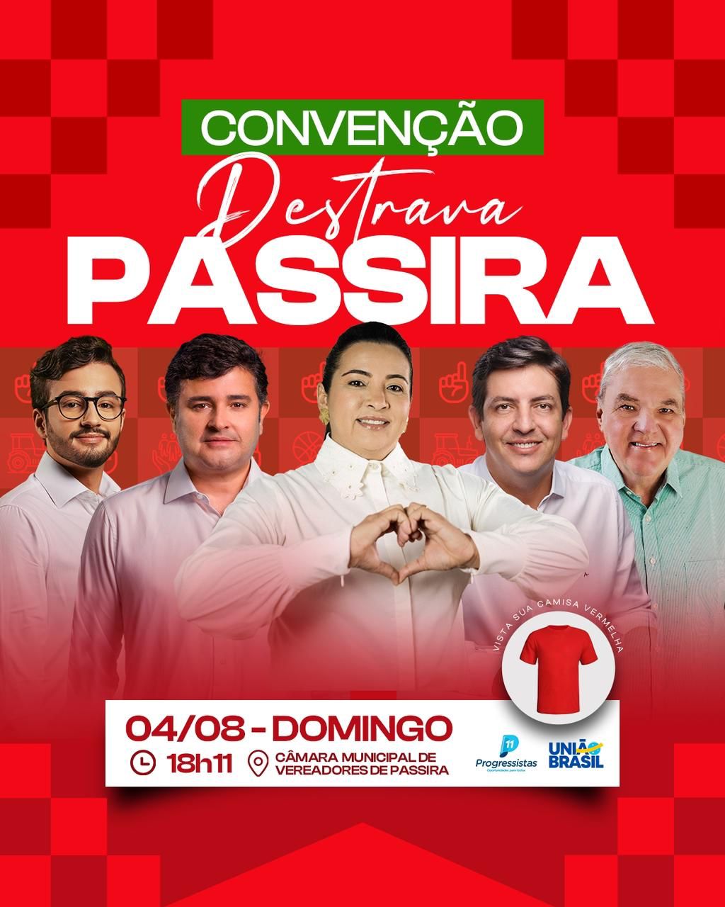 Passira: Renya já tem data marcada para a convenção do PP no próximo dia 04