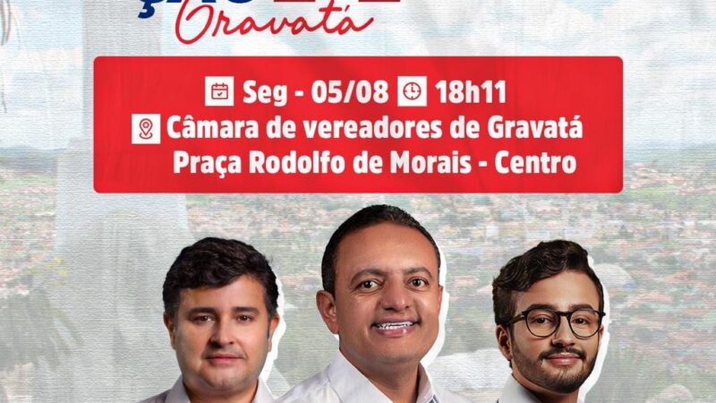 Partido Progressistas de Gravatá realiza Convenção na próxima segunda (05/08)