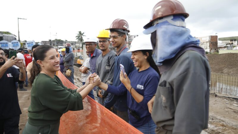 Em Olinda, governadora Raquel Lyra entrega trecho da Pan Nordestina e lança última fase do Canal do Fragoso