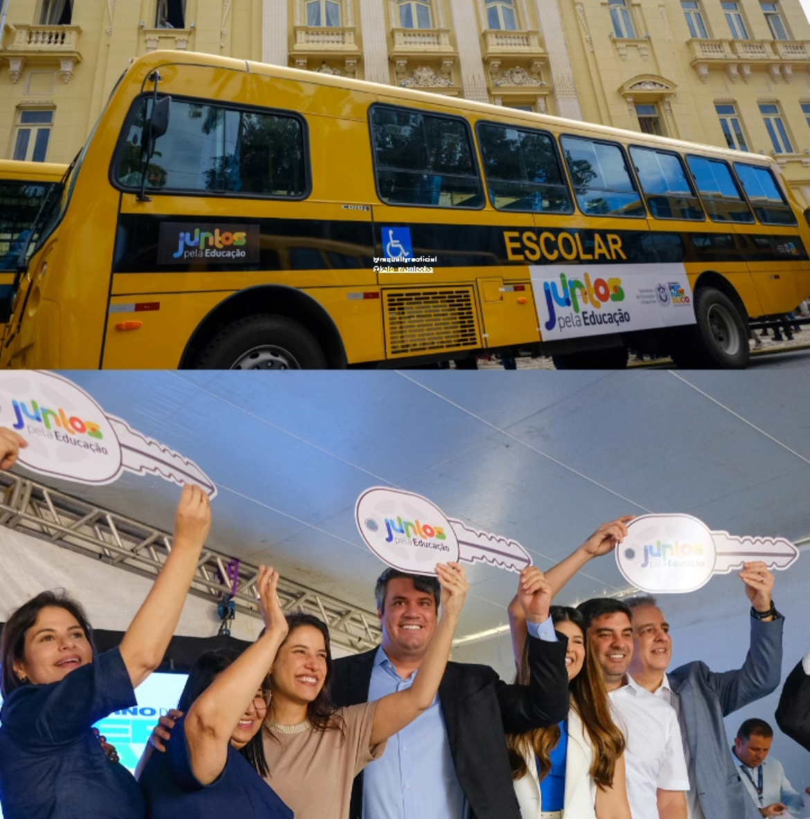 Itacuruba: Bernardo maniçoba recebe mais um ônibus escolar para o município