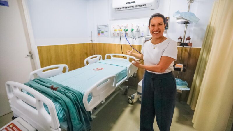 No Sertão do Moxotó, governadora Raquel Lyra inaugura UTI Geral do Hospital Regional Ruy de Barros Correia