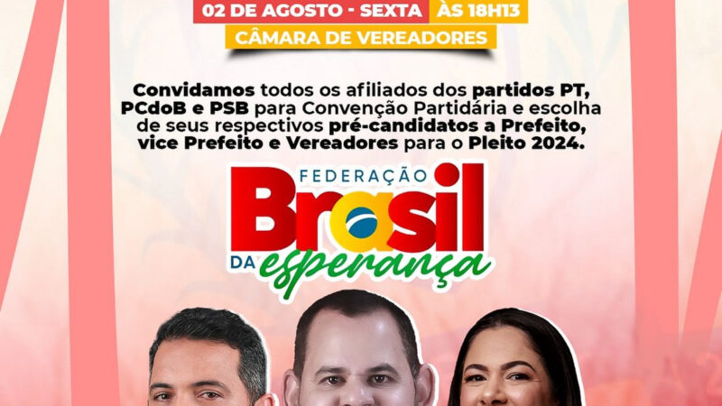 Maraial: Diogo andrade realiza convenção no próximo dia 02 de agosto