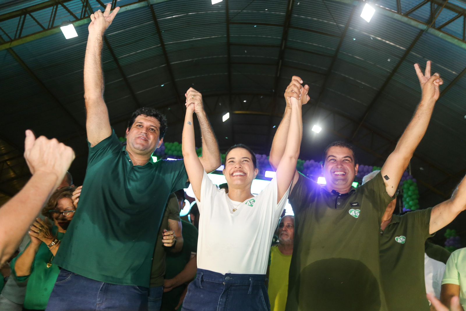 Governadora Raquel Lyra e presidente do PSDB participam de mais convenções na Mata Norte