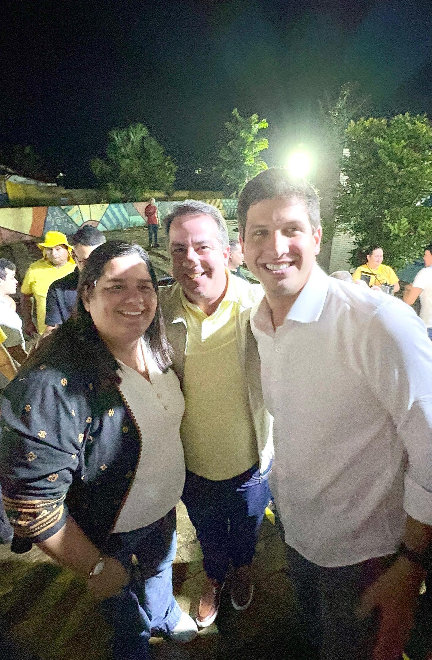 Marcello Maranhão e Carol Jordão vem demonstrando constante afinidade política com João Campos