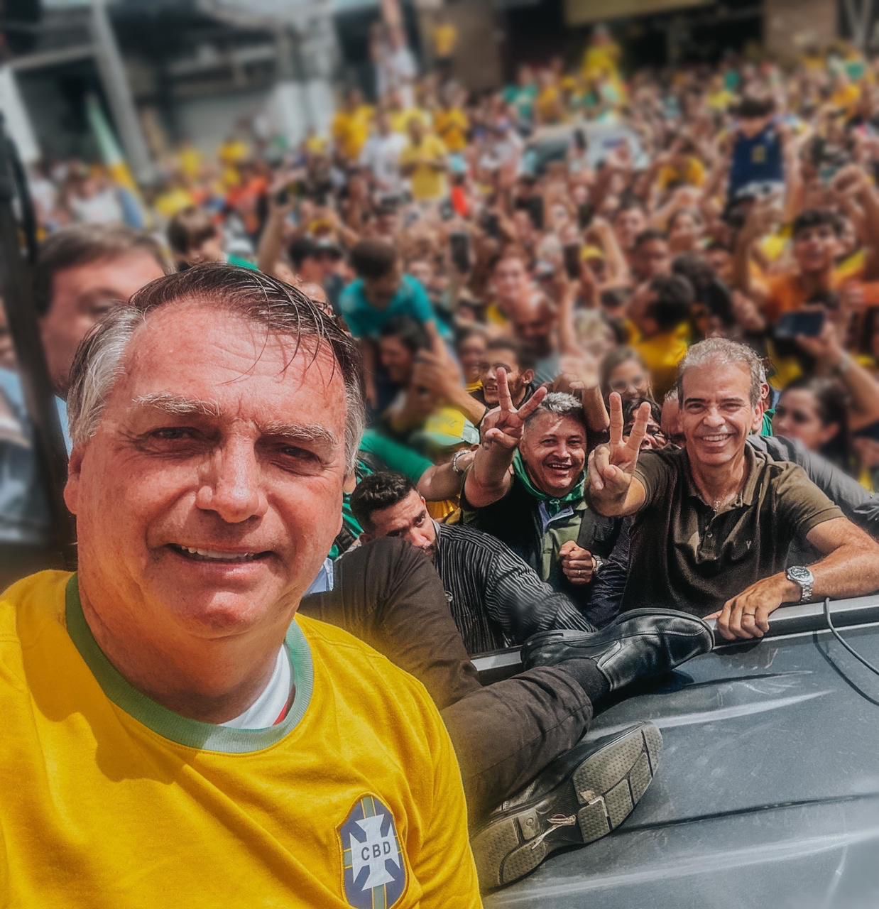 Feitosa comemora a receptividade a Bolsonaro: “tentaram silenciar e não conseguiram”