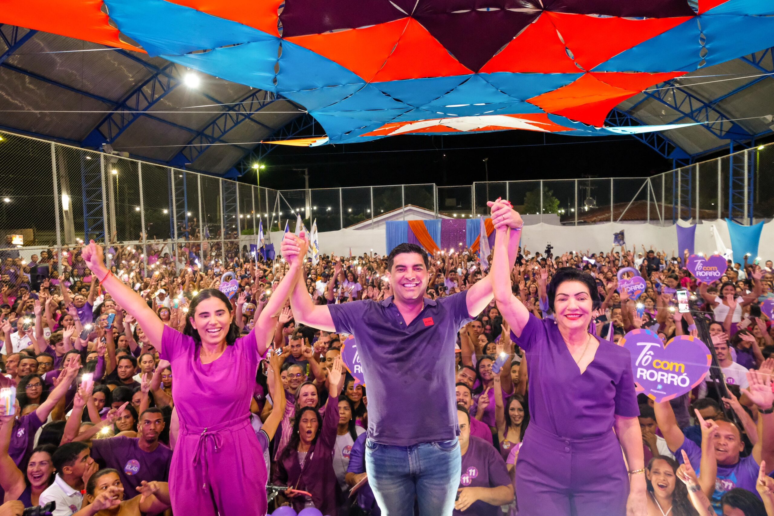 ”Maior Convenção Partidária da história de Floresta”: Kaio Maniçoba participa da convenção de Rorró e Bia em Floresta