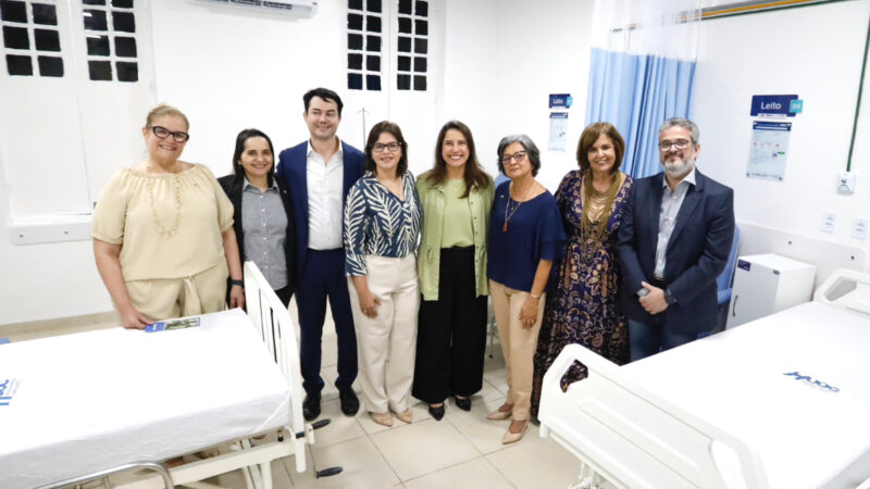 Governadora Raquel Lyra entrega leitos e novo mamógrafo ao Hospital Universitário Oswaldo Cruz