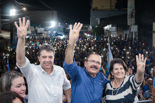 Abertura da campanha de Josué Mendes reúne uma expressiva multidão de pessoas em Agrestina