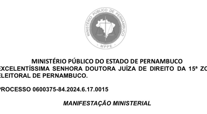 Ministério Público diz que Ação de Lula Cabral pra impedir a candidatura de Keko é improcedente