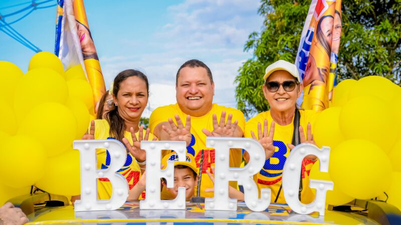 Candidato Berg de Hacker realiza carreata histórica em Rio Formoso, no Distrito de Cocaú e nos Engenhos.