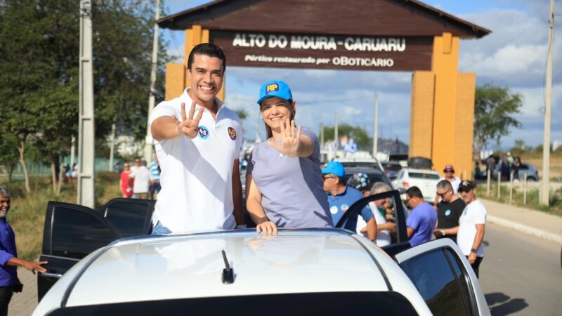 Carreata quilométrica circula pelo 4º Distrito da Zona Rural de Caruaru pela reeleição de Rodrigo Pinheiro