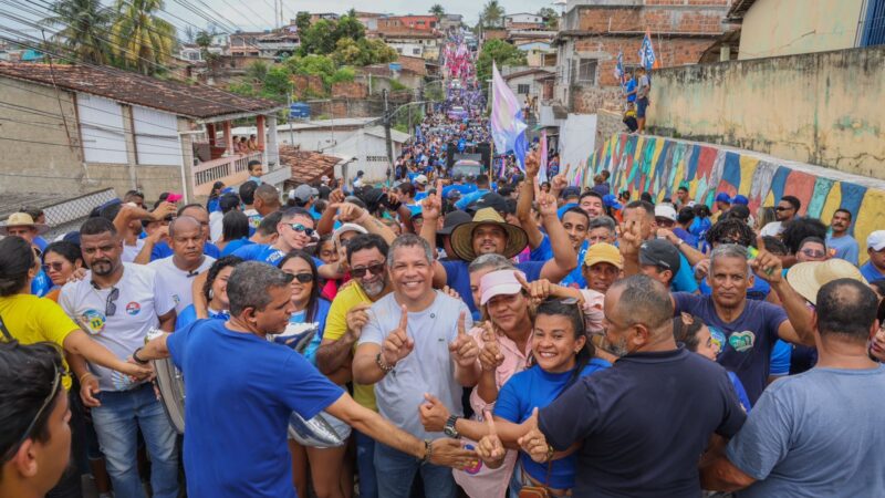 Caminhada em Ponte dos Carvalhos mostra força de Keko no Cabo