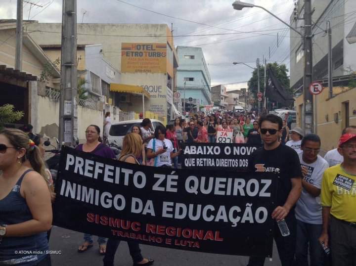 Greve dos professores e irregularidades na merenda: o legado de Zé Queiroz na educação