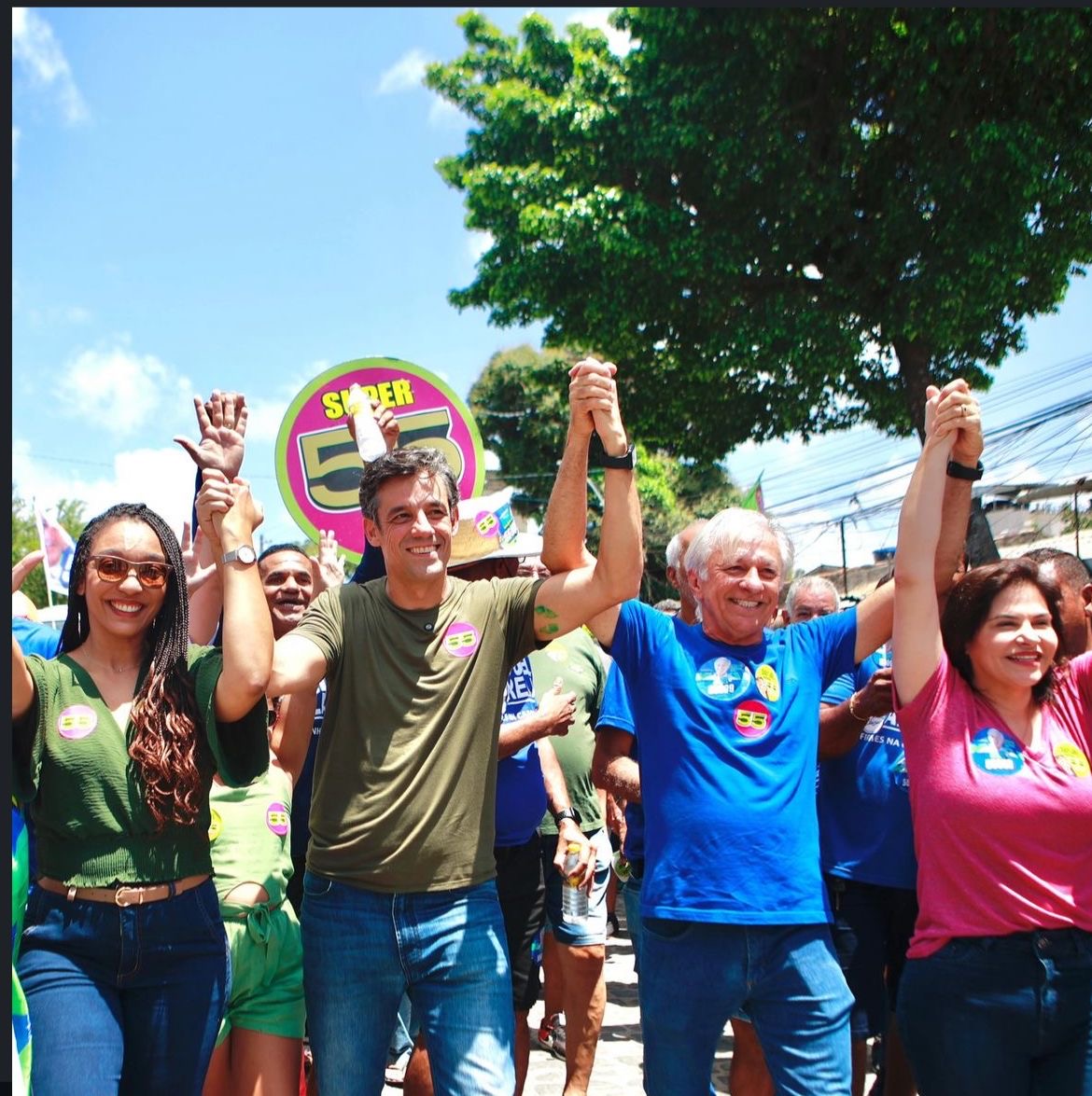 Vereador Doduel Varela realiza grande passeata com apoio de lideranças em Recife