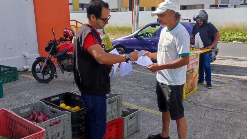 Adagro realiza ação educativa para estimular recadastramento das Organizações de Controle Social que reúnem produtores orgânicos do Estado de Pernambuco