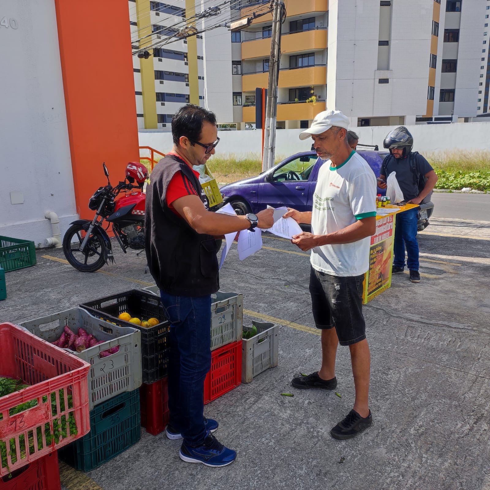 Adagro realiza ação educativa para estimular recadastramento das Organizações de Controle Social que reúnem produtores orgânicos do Estado de Pernambuco