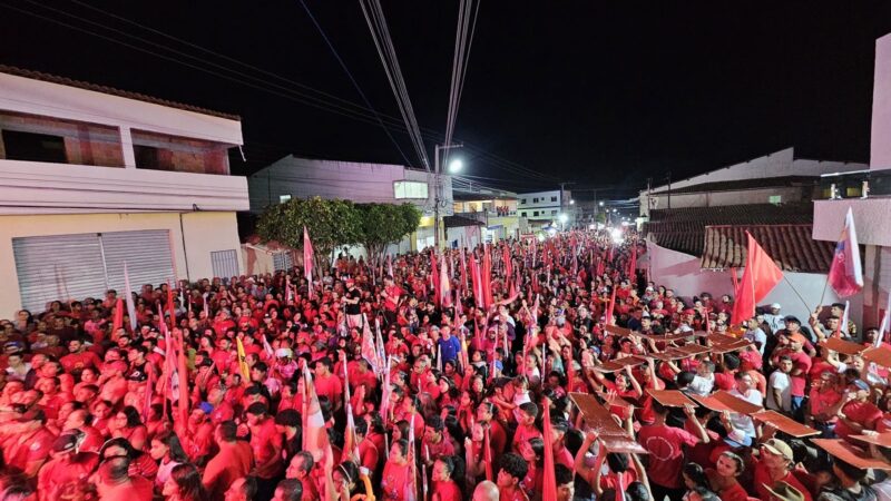 Evilásio Mateus realiza comício histórico no Alto da Boa Vista e reforça compromisso com Araripina em último comício antes das eleições