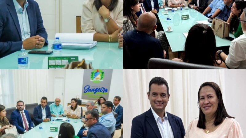 Andrei participa da primeira reunião com a prefeita Suzana Ramos e sua equipe de secretários