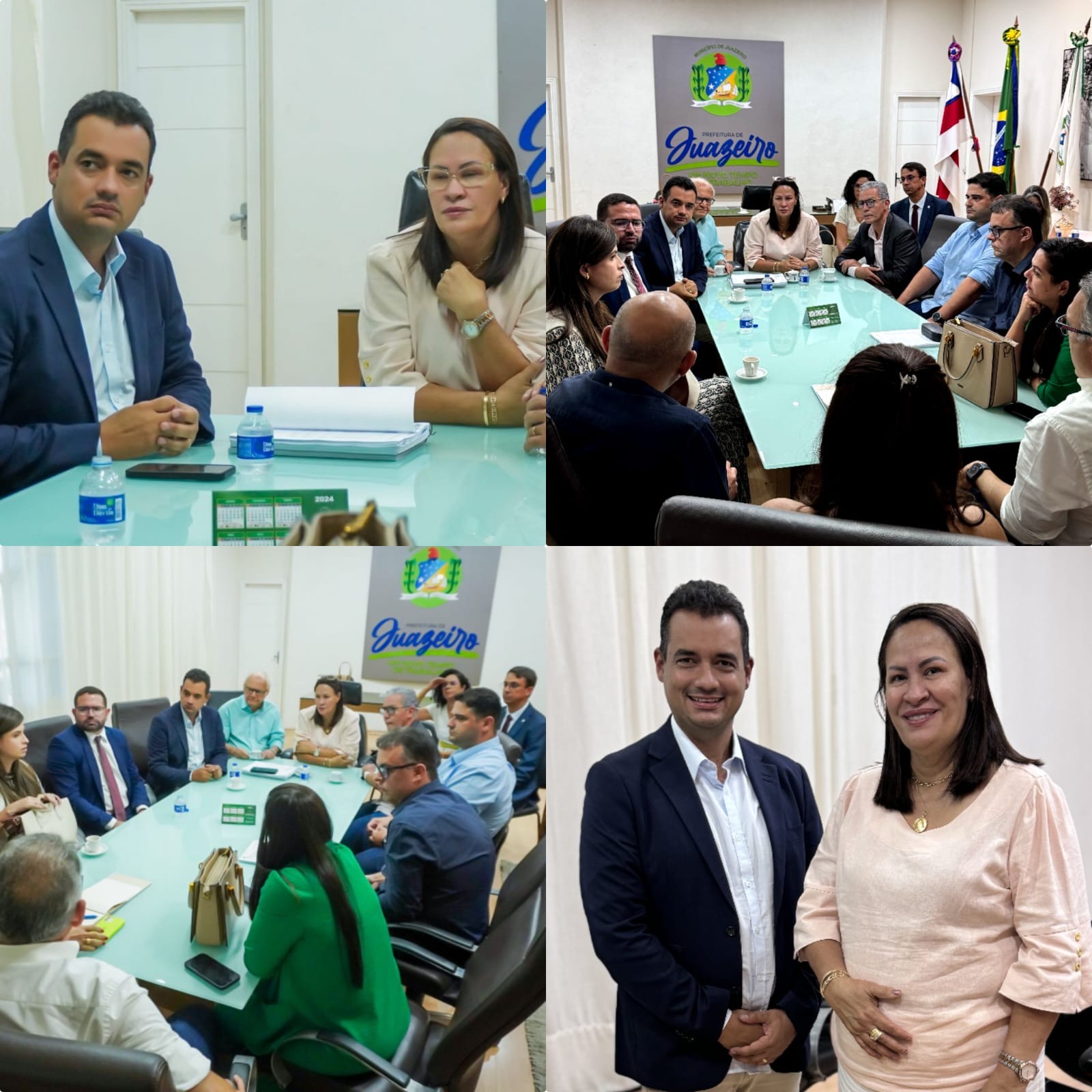 Andrei participa da primeira reunião com a prefeita Suzana Ramos e sua equipe de secretários