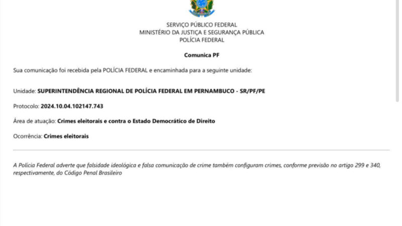 Coligação de Joaquim Lapa (PSB) denuncia esquema com eleitorado de Paudalho para tumultuar eleição de Carpina