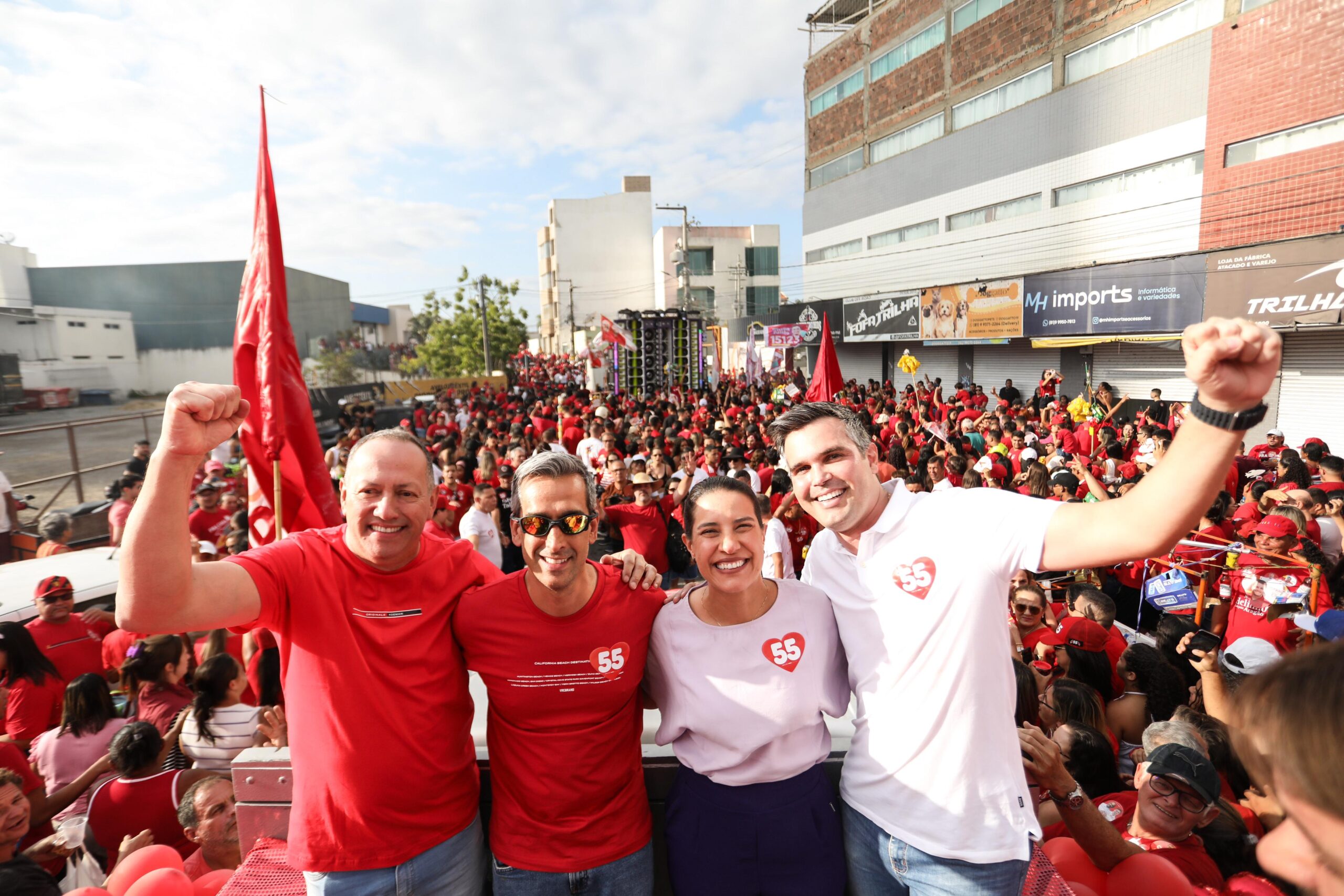 Força de Raquel Lyra no Agreste Setentrional garante vitória de aliados da tucana