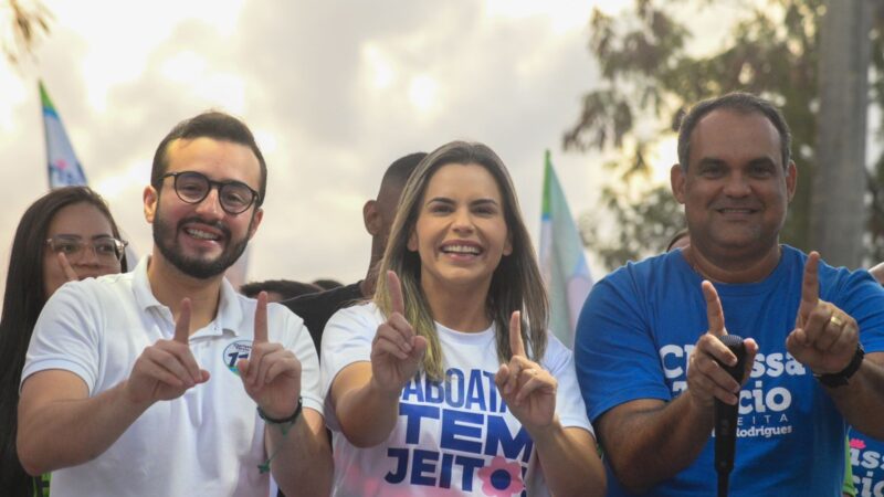 Carreata da vitória de Clarissa Tércio movimenta Jaboatão e reúne centenas de veículos