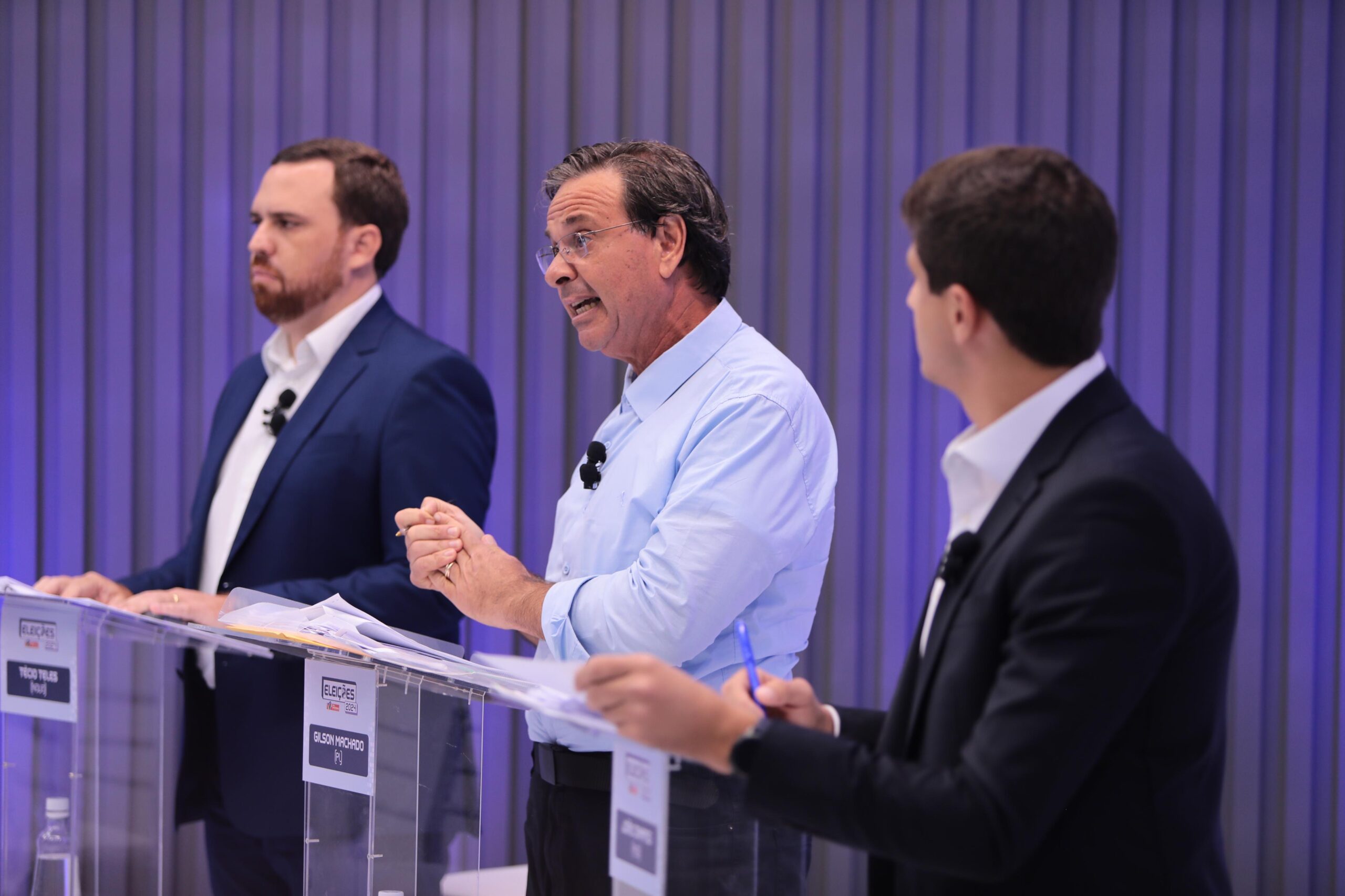 Em debate televisivo, Gilson Machado convoca população para o segundo turno