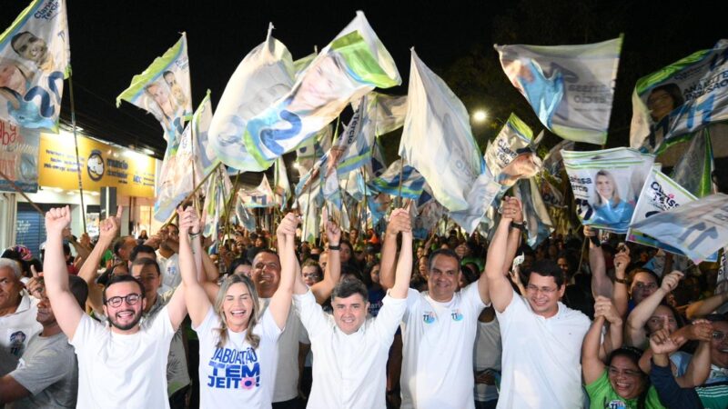 “Jaboatão será a melhor cidade pra se morar de Pernambuco”, afirma Clarissa Tércio durante caminhada com multidão em Jaboatão Centro