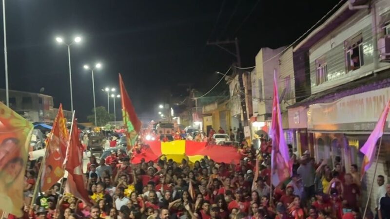 Diogo Andrade realiza grande comício em Maraial no último ato de campanha