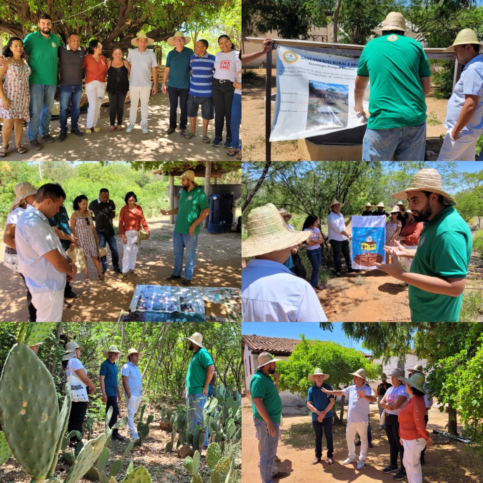 Prefeito eleito de Juazeiro, Andrei Gonçalves, visita o IRPAA e conhece tecnologias sustentáveis para o semiárido que promovem qualidade de vida no campo