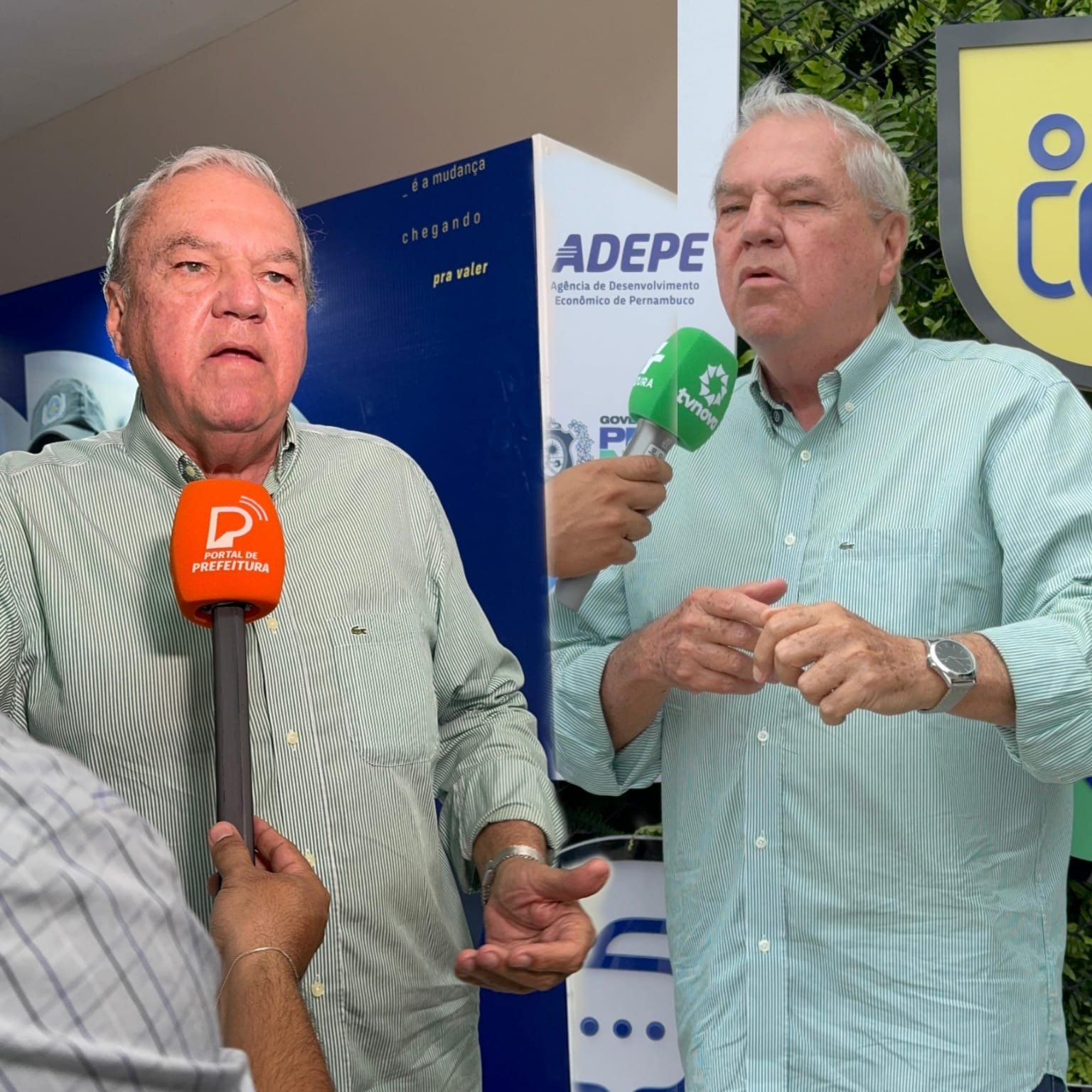 Henrique Queiroz, Prefeito Eleito de Buenos Aires, participa do seminário de novos gestores em Gravatá