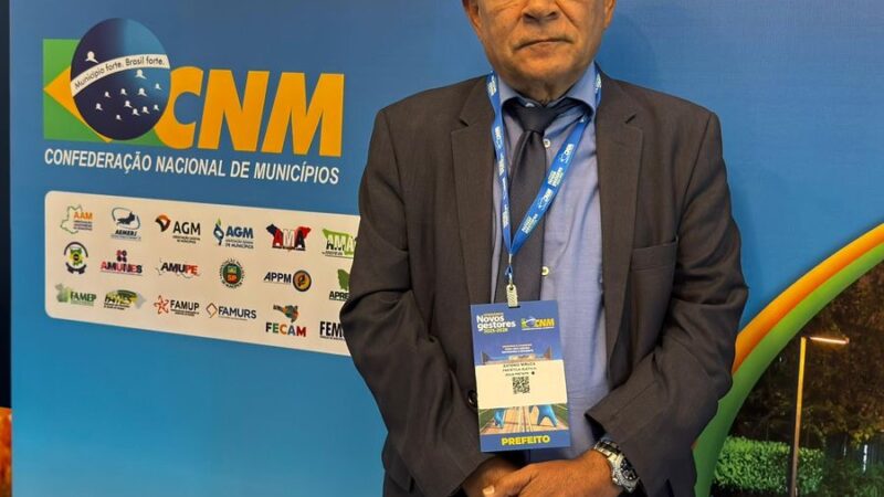 Prefeito Miruca,participa do Seminário ‘Novos Gestores’ em Brasília – DF