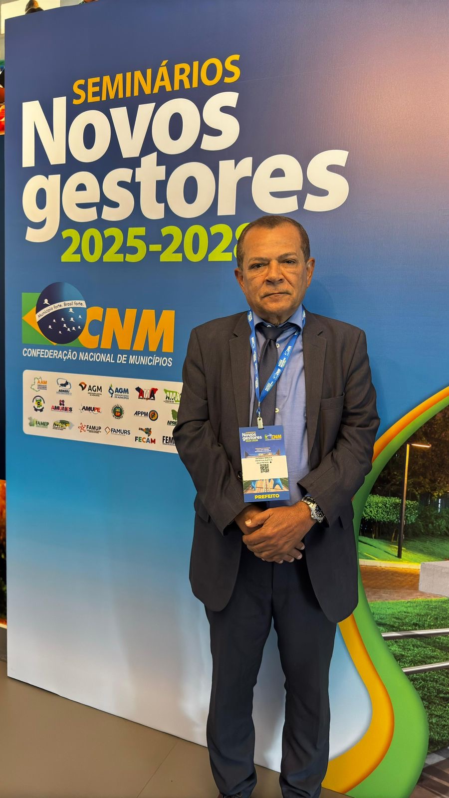 Prefeito Miruca,participa do Seminário ‘Novos Gestores’ em Brasília – DF