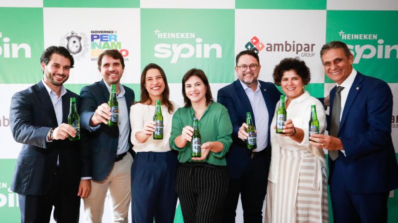 Governadora Raquel Lyra celebra investimento sustentável no Estado com instalação de centro de reciclagem do Grupo Heineken