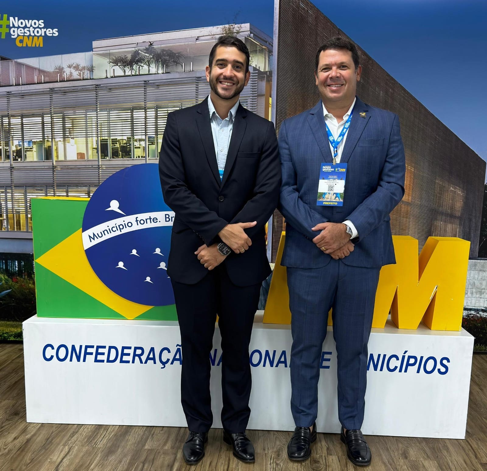 Brasília: Júnior de Beto e Neto Melo, buscam novos caminhos para o progresso de Palmares