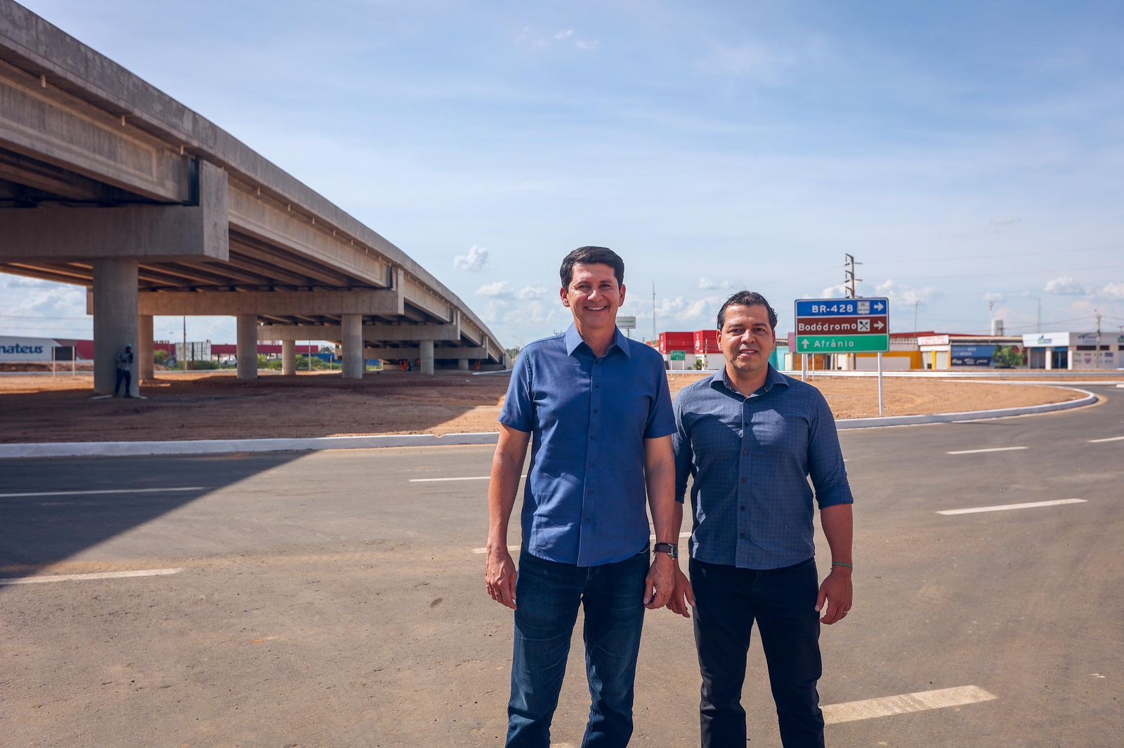 Petrolina: Simão Durando e DNIT liberam importante trecho da duplicação da BR 407