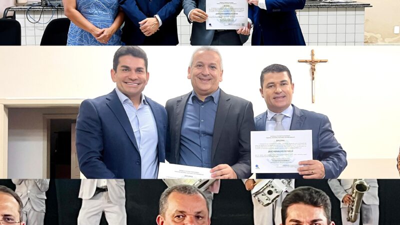 Samuel Andrade participa das diplomações dos prefeitos eleitos do Republicanos, no Agreste de Pernambuco