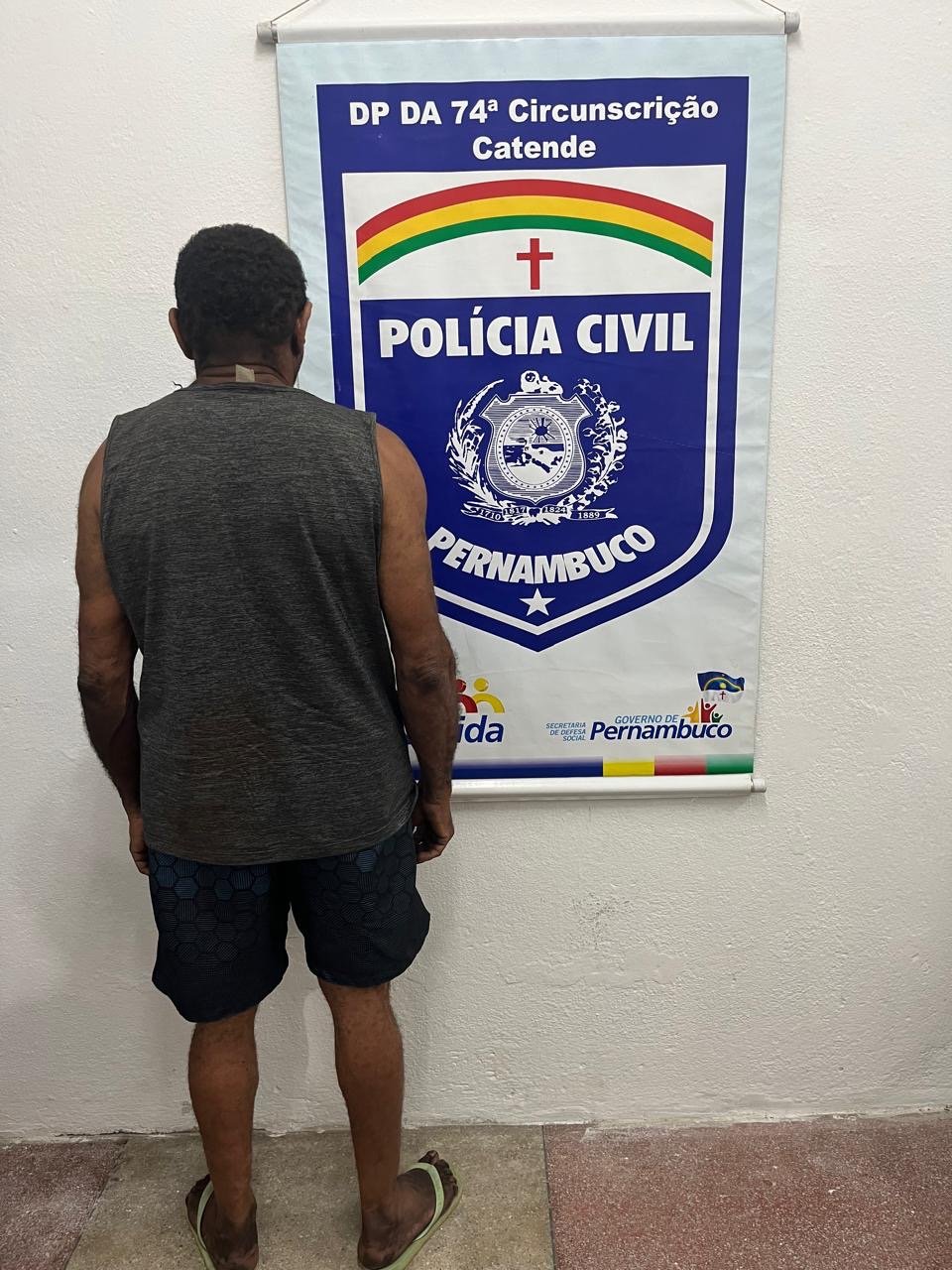 Polícia Civil de Catende , prende Foragido da Justiça , do Estado do Paraná