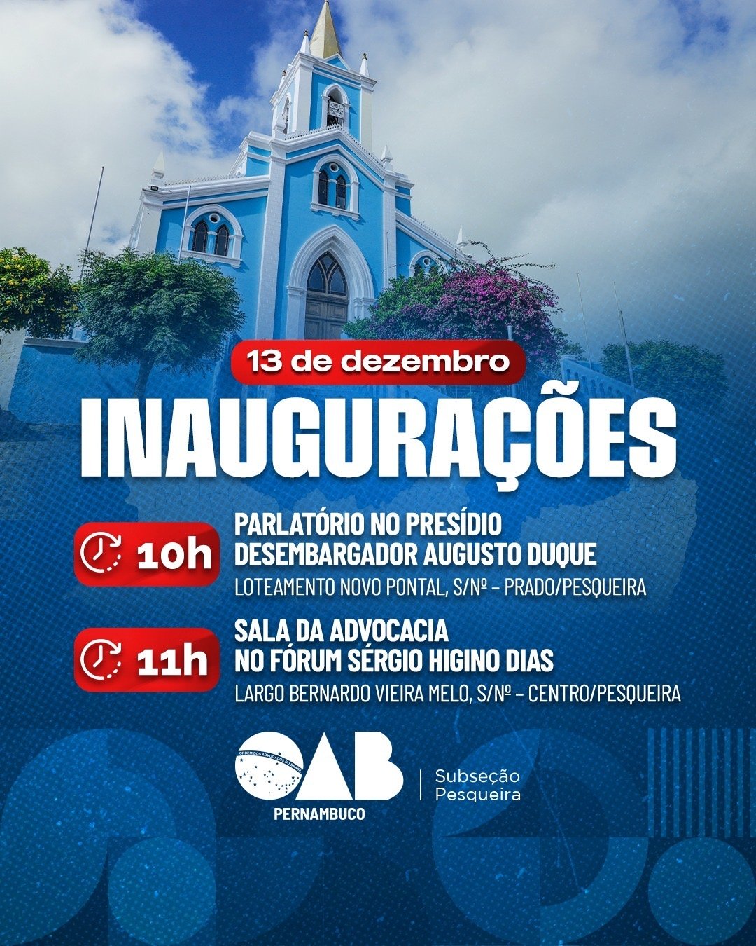 OAB-PE entrega novos espaços para a advocacia de Pesqueira e de Serra Talhada