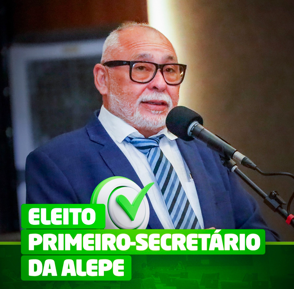 Deputado estadual Francismar, é eleito 1° secretário da ALEPE