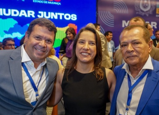 Júnior de Beto e Miruca participam do ‘Mudar Juntos’ ao lado da governadora Raquel Lyra