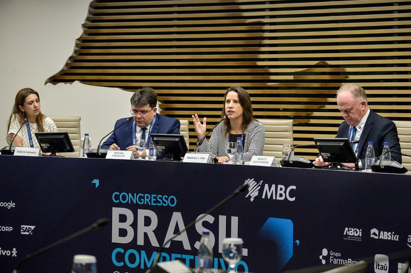 Governadora Raquel Lyra apresenta ações do Estado em painel sobre qualificação profissional no Congresso do Movimento Brasil Competitivo