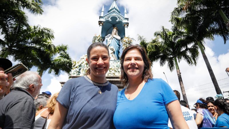 Governadora Raquel Lyra prestigia 120ª Festa do Morro, no dia de Nossa Senhora da Conceição